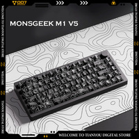 MONSGEEK M1 V5 Mechanical Keyboard Gasket Aluminium Alloy Custom Hot Swap RGB Backlight Bluetooth Wireless Gaming Keyboard gifts