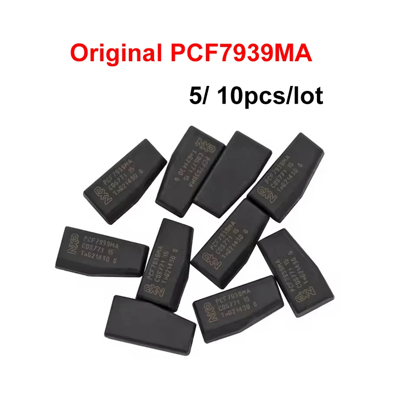 Original PCF7939MA (TP39) Blank Auto Car Key Carbon 4A Hitag AES Transponder Chip 7939 For Renault Duster Nissan Hyundai Fiat