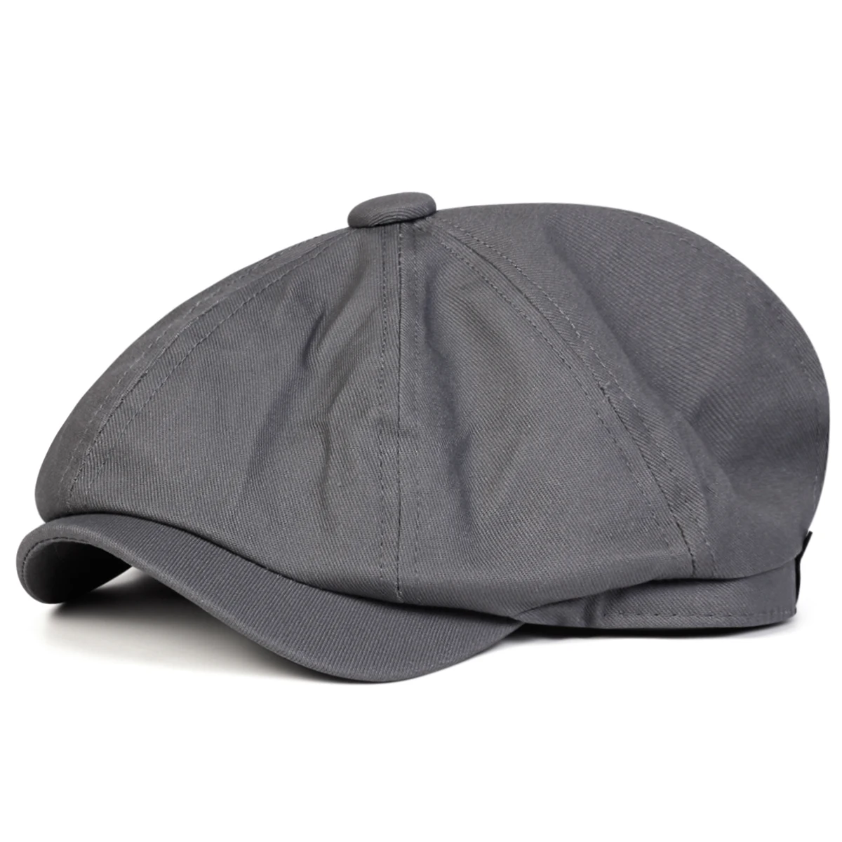 Herren Retro Newsboy Caps Genähte Baskenmützen Herbst Winter Vintage Maler Achteckige Hüte Gorras – Detail 6