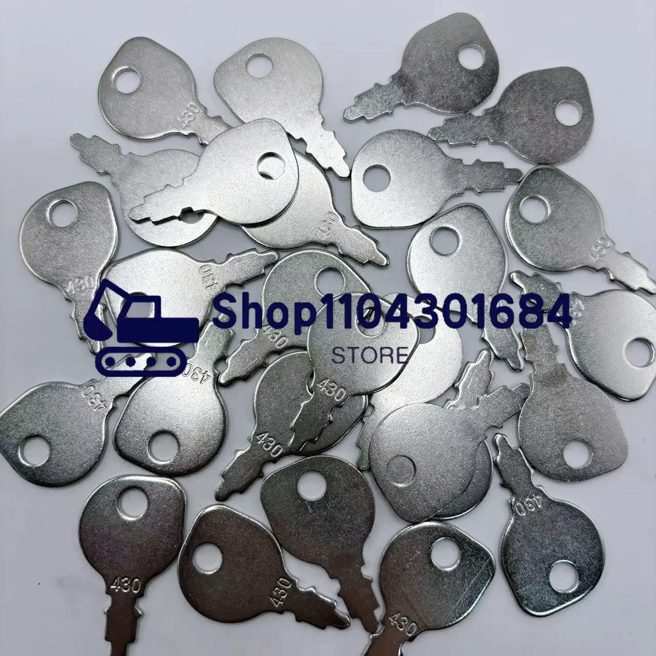 10 Pcs 430 Key for John Deere Honda Indak Kubota Murray MTD Polaris Scag Sears