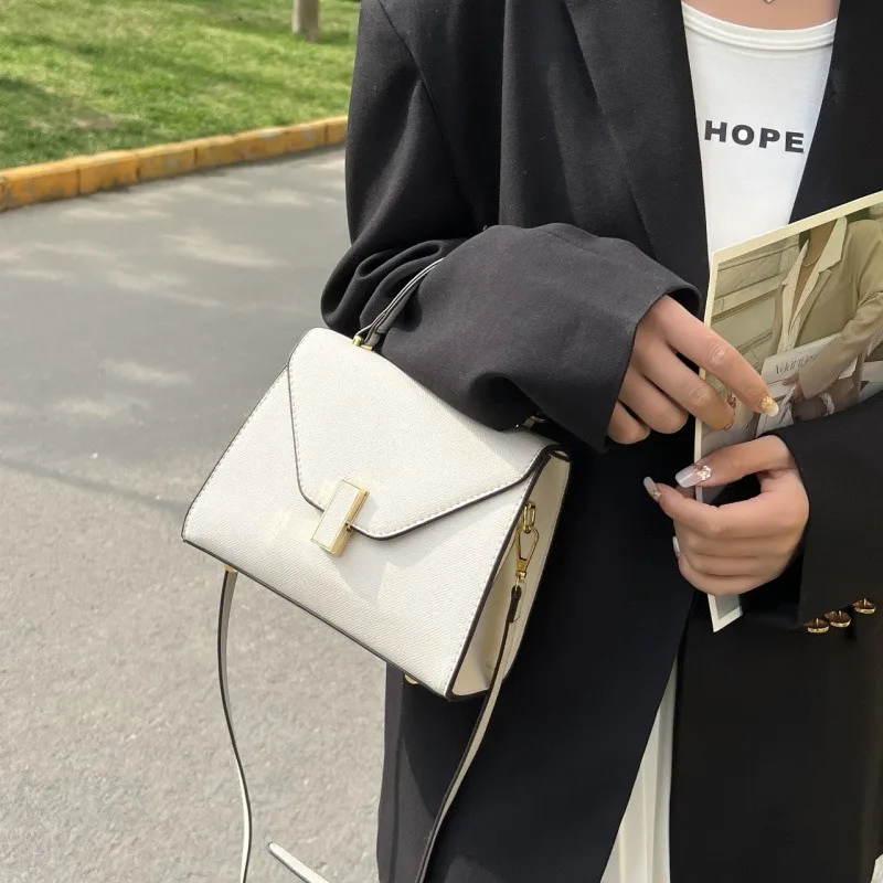 

2025 Европа и США, популярная ретро-сумка, модная текстурная сумка через плечо, женская сумка через плечо для пожилых людей