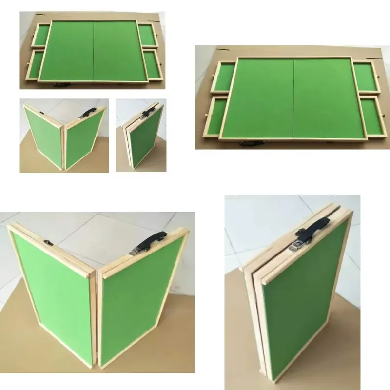 Folding Wooden Puzzle Table for 1000 1500 Pieces Portable Jigsaw Puzzle Board Easy Storage