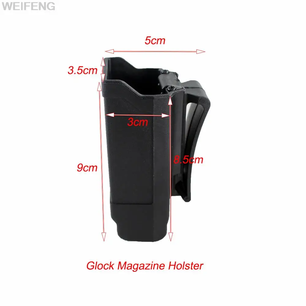 Glock 17 19M9 Universal 9mm Pistol 40 round Hunting Accessories Shooting Sports Tactical Magazine Bag