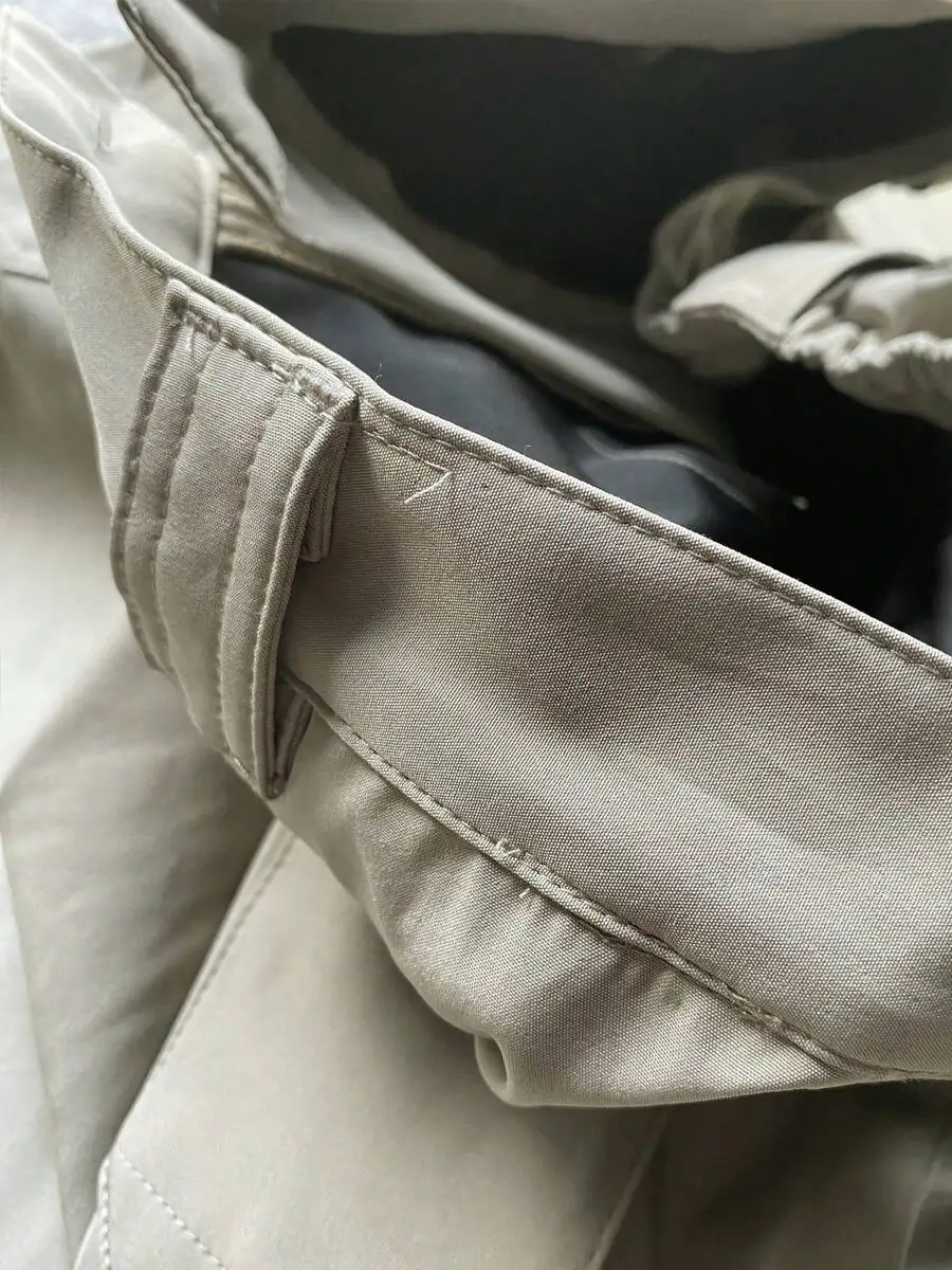 Anti-Scald And Wear-Resistant Elastic Waist Long Pants, Labor Protection Work Pants, Men's Work Uniform Pants, Loose-Fitting, view 3