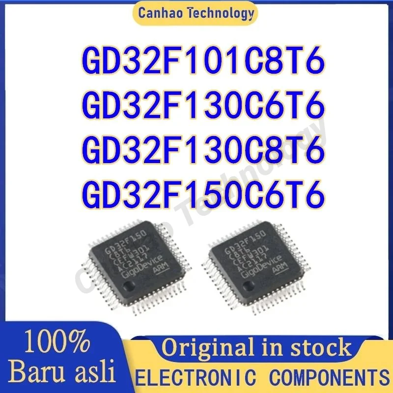 GD32F101C8T6 GD32F130C6T6 GD32F130C8T6 GD32F150C6T6 GD32F GD32E IC MCU Chip 100% New Original in stock