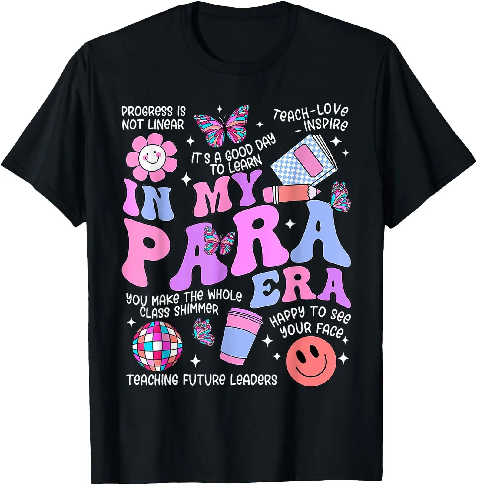 

Футболка In My Para Era Paraprofessional Paraeducator «Назад в школу»