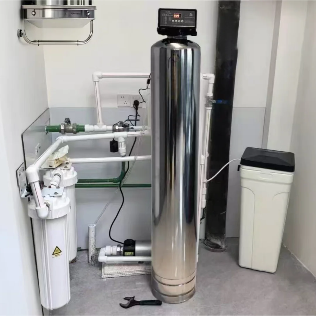 El tanque de resina de acero inoxidable 844 de calidad alimentaria se puede utilizar para suavizar el agua de toda la casa, equipo de descalcificación de cocina/baño