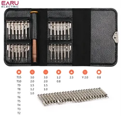 Screwdriver Set 25 in 1 Torx Multifunctional Opening Repair Tool Set Precision Screwdriver For Phones Tablet PC HEX TROX DIY KIT