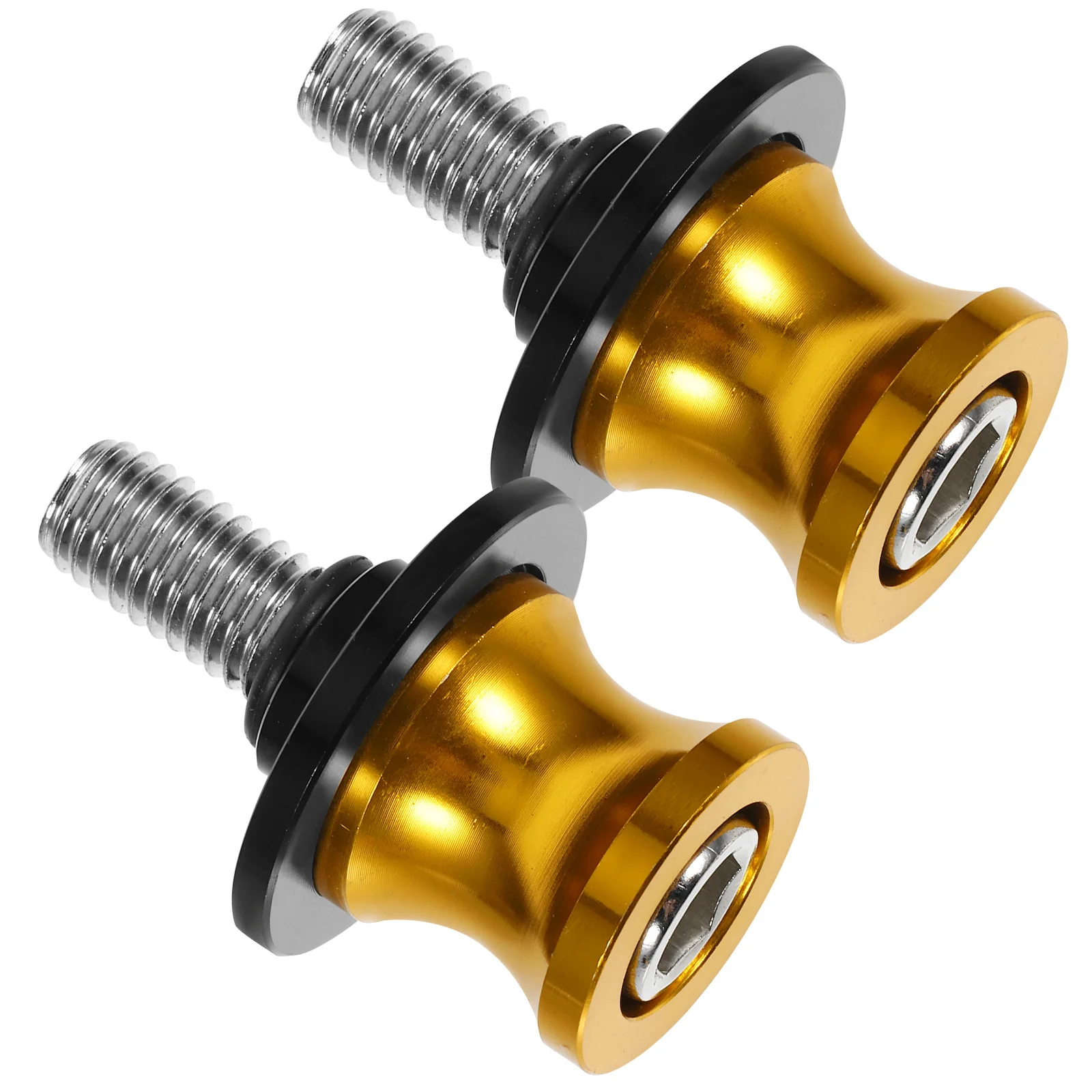 

1Set Motorcycle Swingarm Bobbin 10mm Iron Frame Slider Durable Swing Arm Spools Stand Spiral Screw Motorcycle Accessory