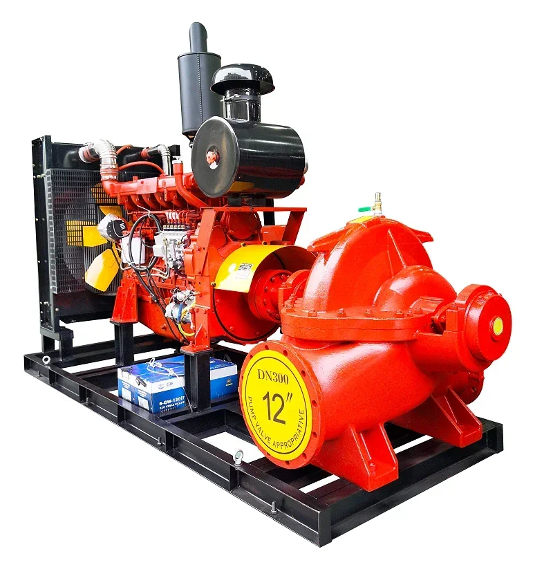 

2026 Centrifugal 3-Inch High-Pressure Diesel Water Pump With Control Panel
