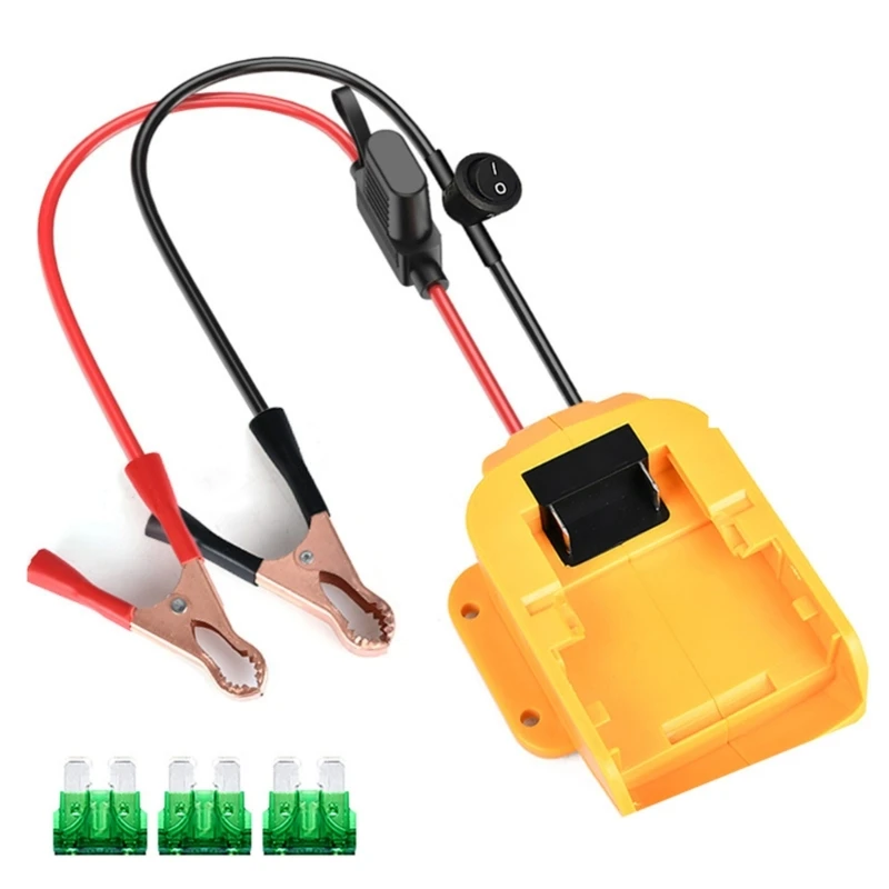 094D Lightweight Emergency Car Battery Jump Starter for Multiple Vehicles with Cable Outdoor Enthusiasts Corrosion Resistance