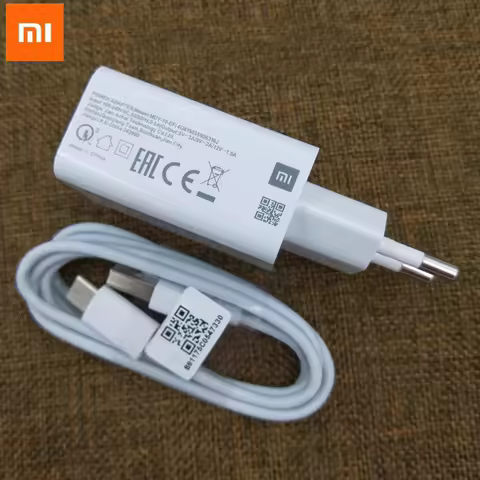 Xiaomi Redmi Note 9 9S Fast Charger QC3.0 18W Quick Charge Adapter Type C for Mi 9 10 9T Poco F2 Pro X2 X3 Redmi Note 7 8 9 Pro