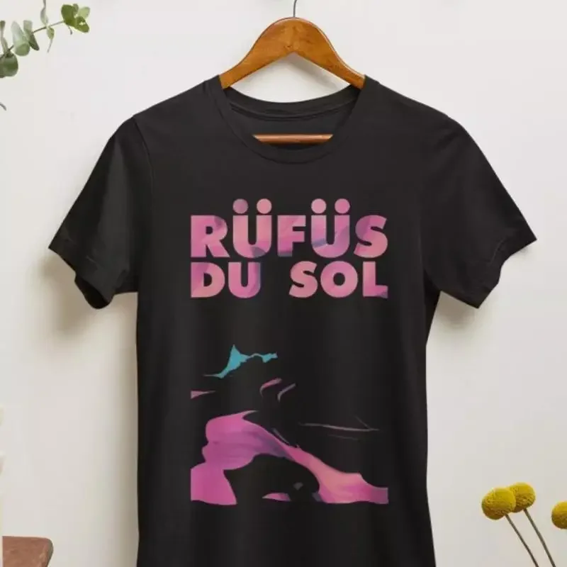 Hot New Rufus Du Sol Retro R ºf ºs Band T Shirt Full Size S 5Xl Cotton