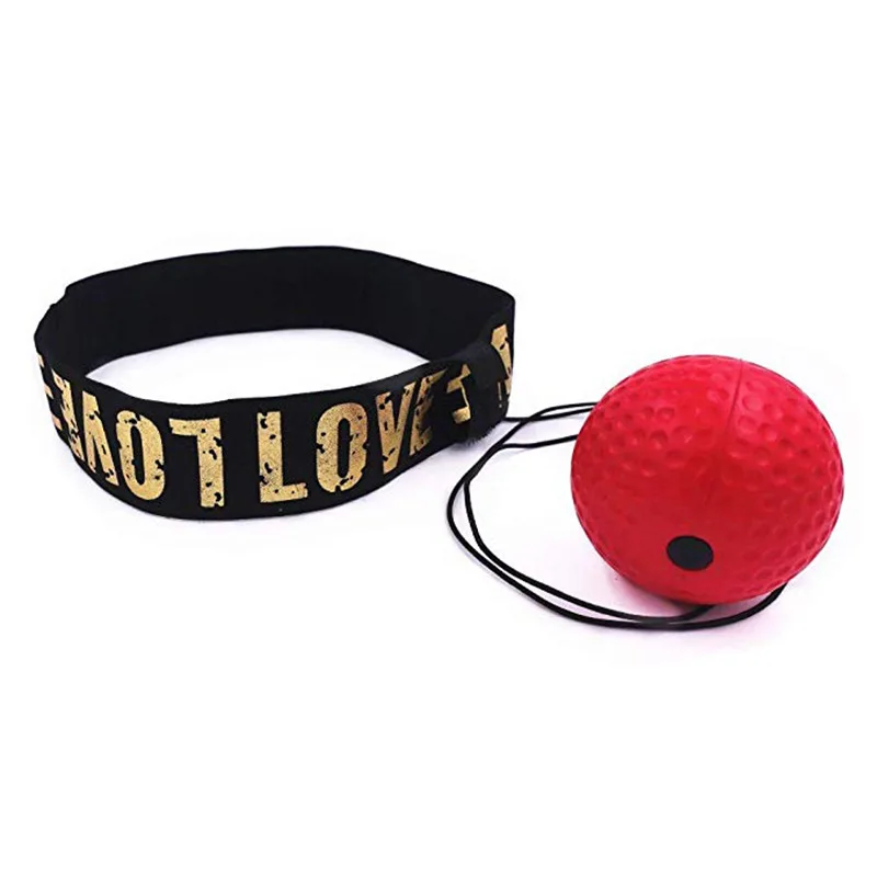 Boxing Speed Balls Head-mount PU Punch Ball Sanda Muay Thai Training Hand Eye Reaction Home Sandbag Fitness Boxing Equipment