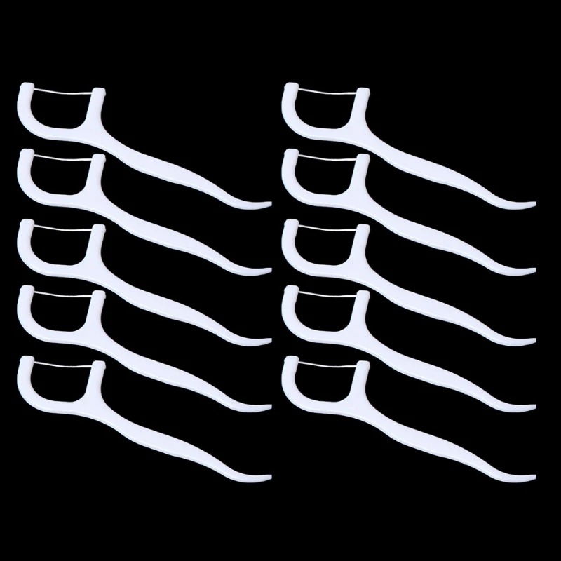 

40jd 50pcs зубной нить. Выбирает зубочистки зубочистки чистый уход за зубами.