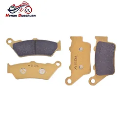 Motorcycle Front Rear Brake Pads For BMW F650GS F650 GS F 650 GS 2009-2012 G650GS F650CS F650ST F650 CS C1 125 200