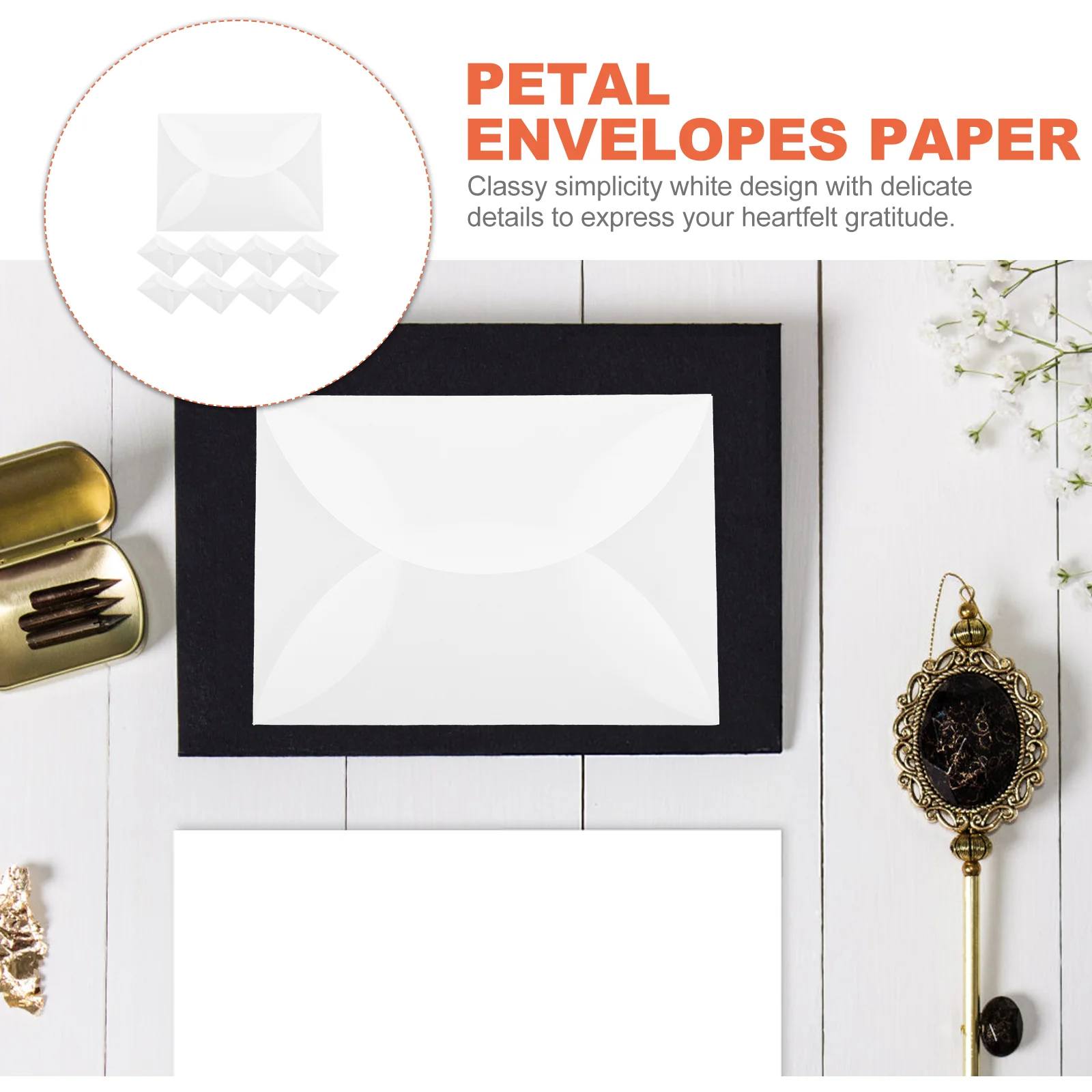 10 Pcs Envelope Wedding Card Classic Envelopes 5x7 Kraft Paper Letter Cards Invitation Blank