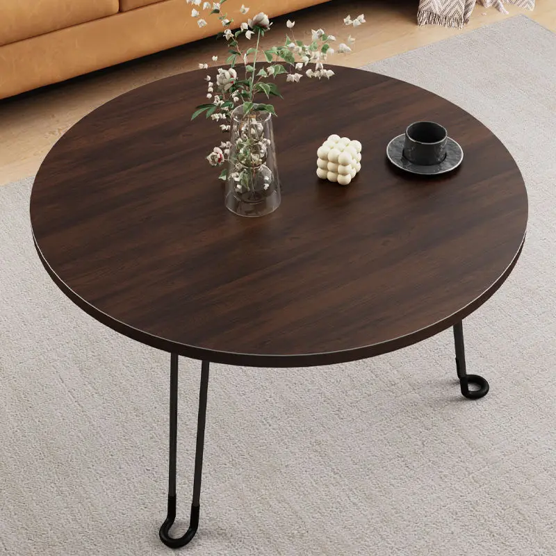 Light Luxury Nordic Living Room Coffee Table Household Round Small Tea Table Multifunctional Creative Small Round Table