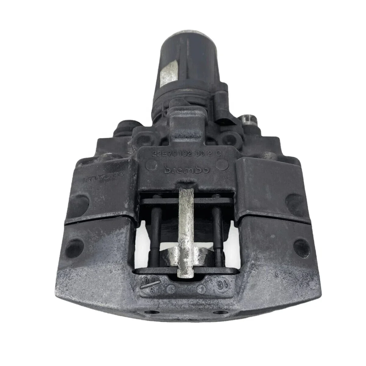 2025 Tesla Model S (2012-2016) L/R Rear E-Brake Calipers New Condition Part Number 1021250-00-D 22B70102002C