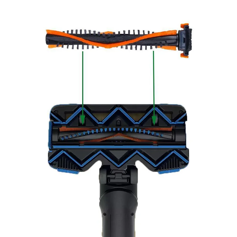 2 шт. роликовая щетка для Philips CP0667 SpeedPro Max FC6822 FC6823 FC6827 FC6908 FC6906 FC6904 Запчасти для пылесоса_A66K