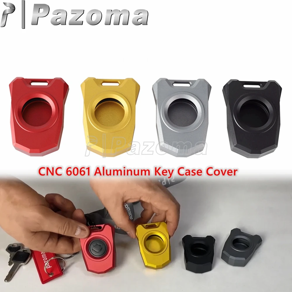 

PAZOMA CNC Custom Motorcycle Key Cover Case Shell For Harley Sportster S RH1250S Nightster 975 RH975 Pan America 1250 2021-2024