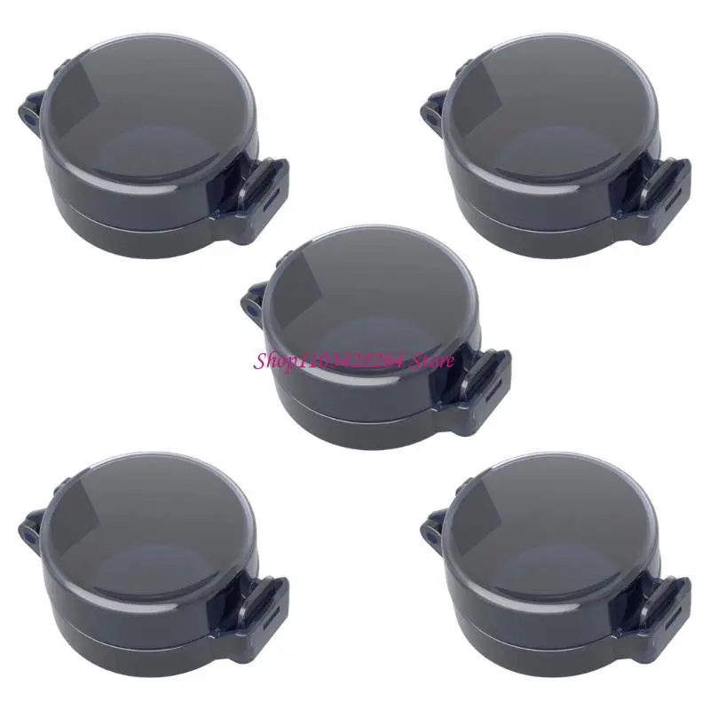 

5pc Safety Door Bolt Lock Cover for Deadbolts Lock Prevent Child Access to Knobs