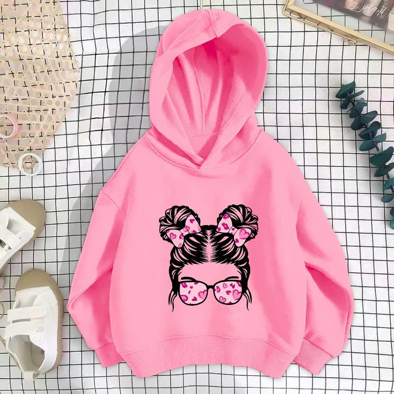 

Cute Cross-border Children's Hoodie with Long Sleeves and Drop Shoulder Design