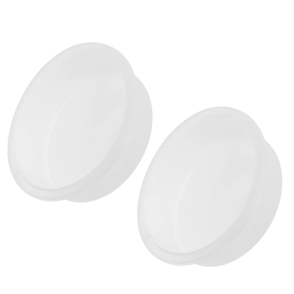 

2pcs Silicone Mold Round Crafts Resin Platter Tray DIY Coaster Making Circular Molds Epoxy Jewelry Accessories