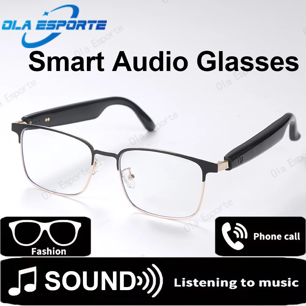 

Модные умные очки BT с изменением цвета GS06, голосовой помощник за 3 секундами для звонков/музыки/вождения/навигации, качество звука, новинка