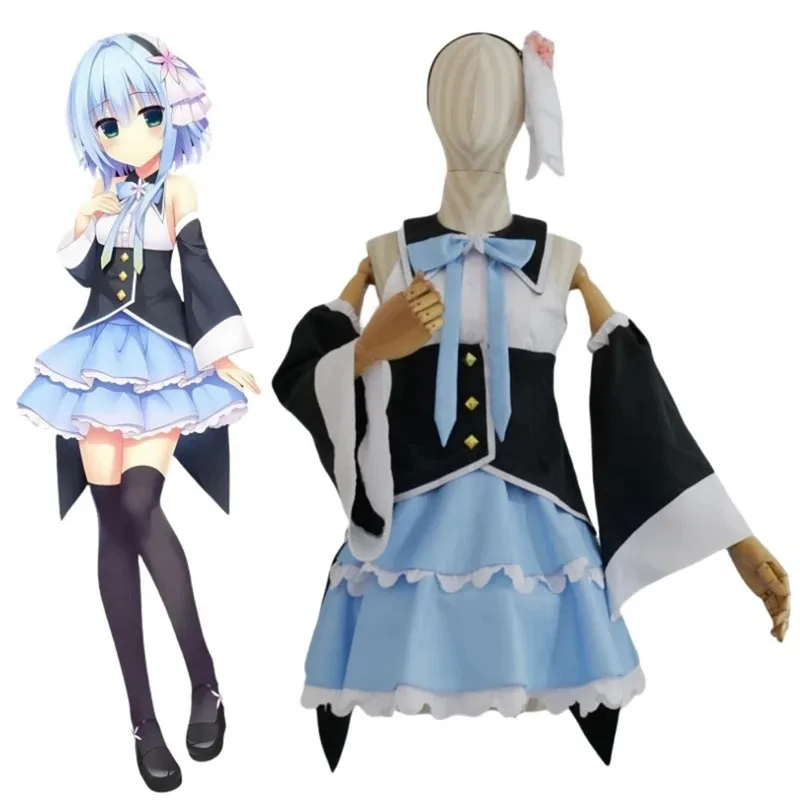 فستان Nishiki Asumi زي تنكري زي الهالوين للعب الأدوار مجموعة كاملة