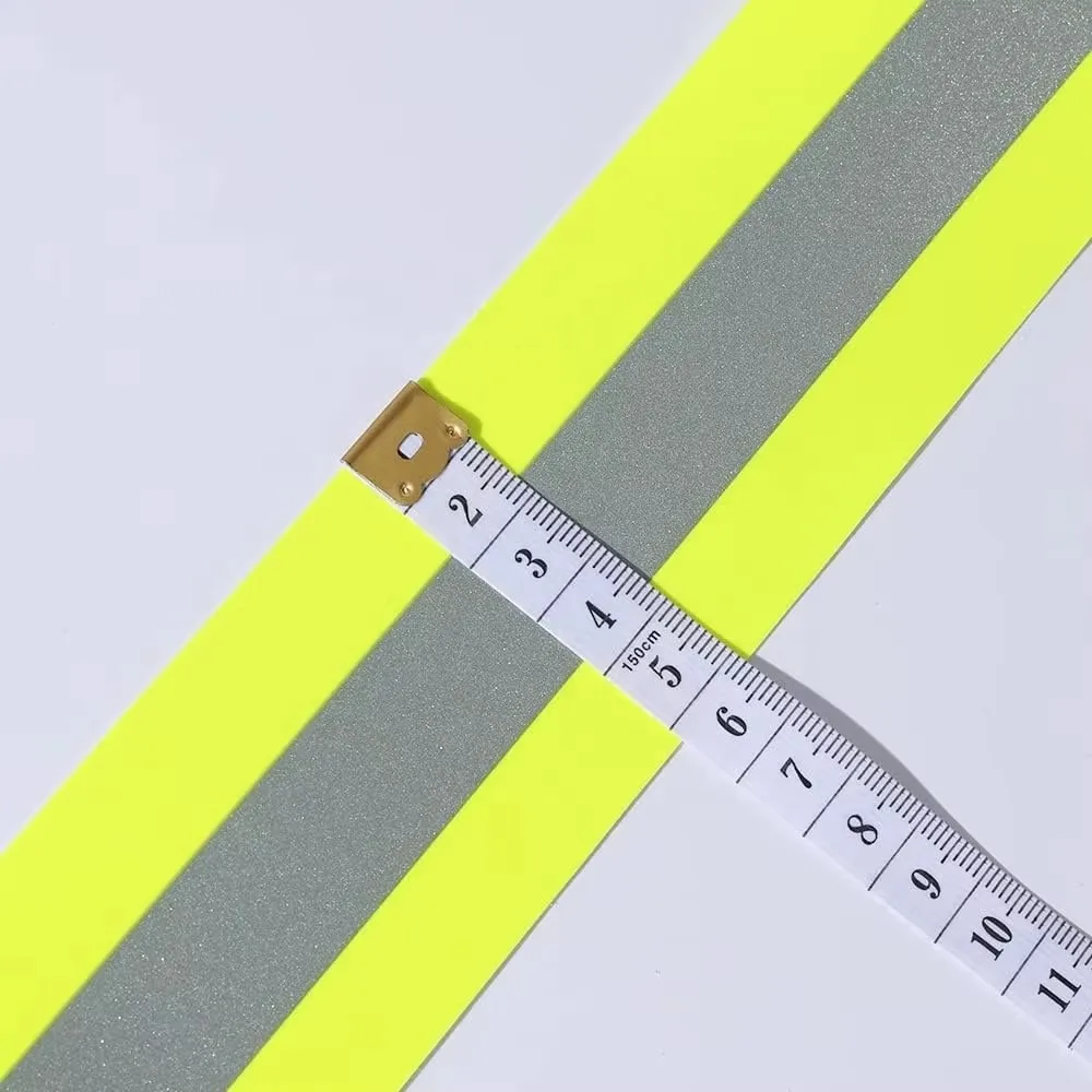 High visibility fire resistant retro flame retardant safety strip FR reflective tape fire retardant high visibility fluorescence