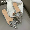 Silver 4cm heel