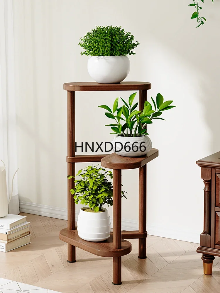 Living room floor-to-ceiling multi-layer balcony succulent flower pot rack