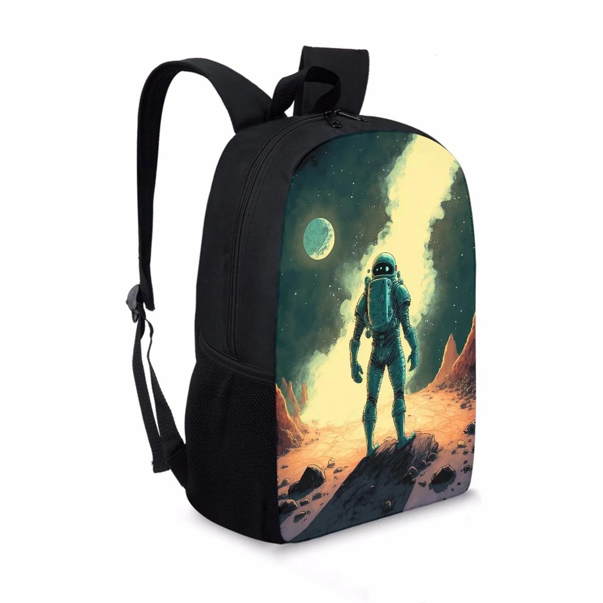 Trendy Cool Avonturier Print Schooltassen Voor Meisjes Jongens Tiener School Rugzak Hoge Capaciteit Student Boekentas Laptop Rucksacklight