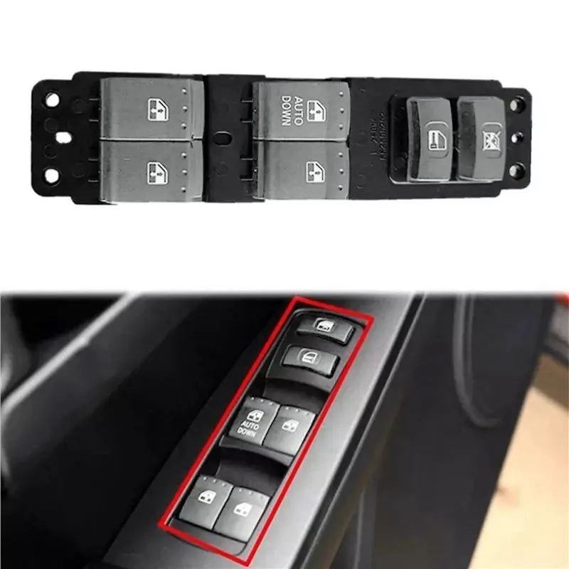 A09E-85810-09010 Car Power Windows Main Switch For Ssangyong ACTYON KYRON 2007 2008 2009 LHD view 3