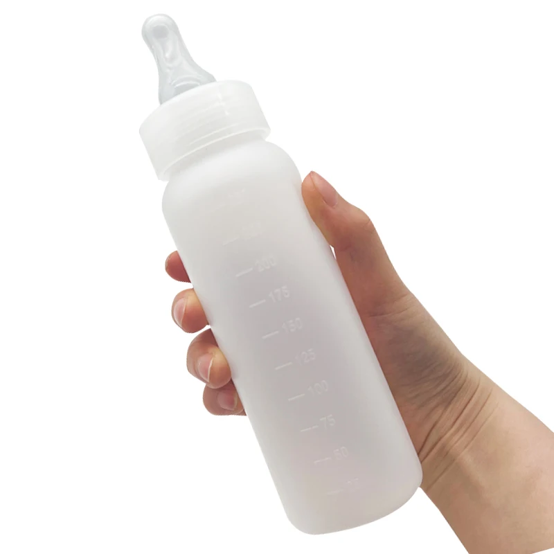 2 Botellas de 250 ml para Alimentar Cabras, Botellas para Beber para Ganado, Jarra para Leche y Agua para Terneros, Accesorios para Granja