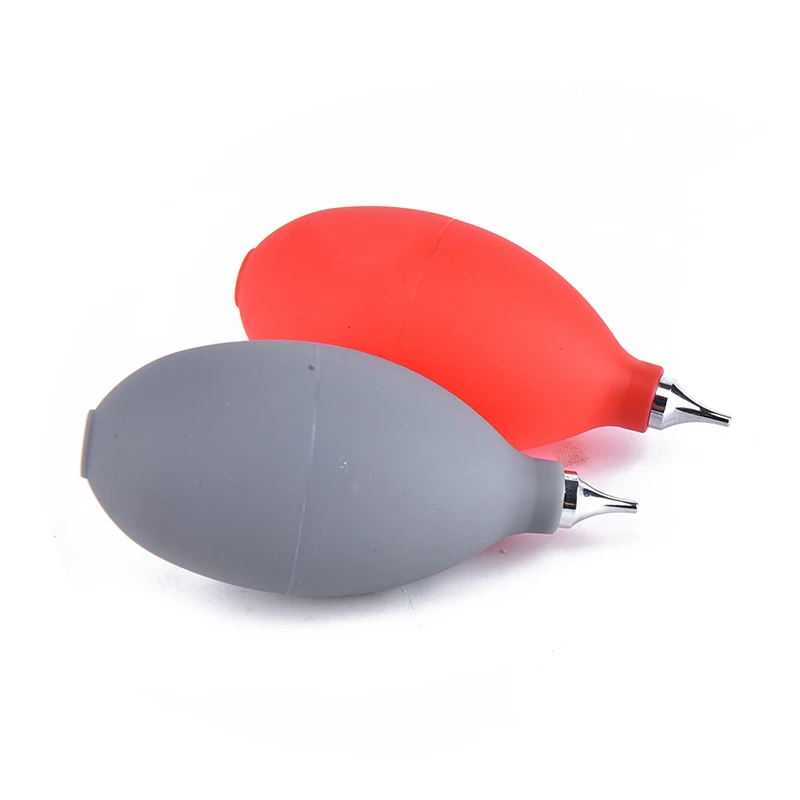 1Pc Random Color Rubber Bulb Pump Squeeze Air Blower Duster for Hearing Aid Cleaning