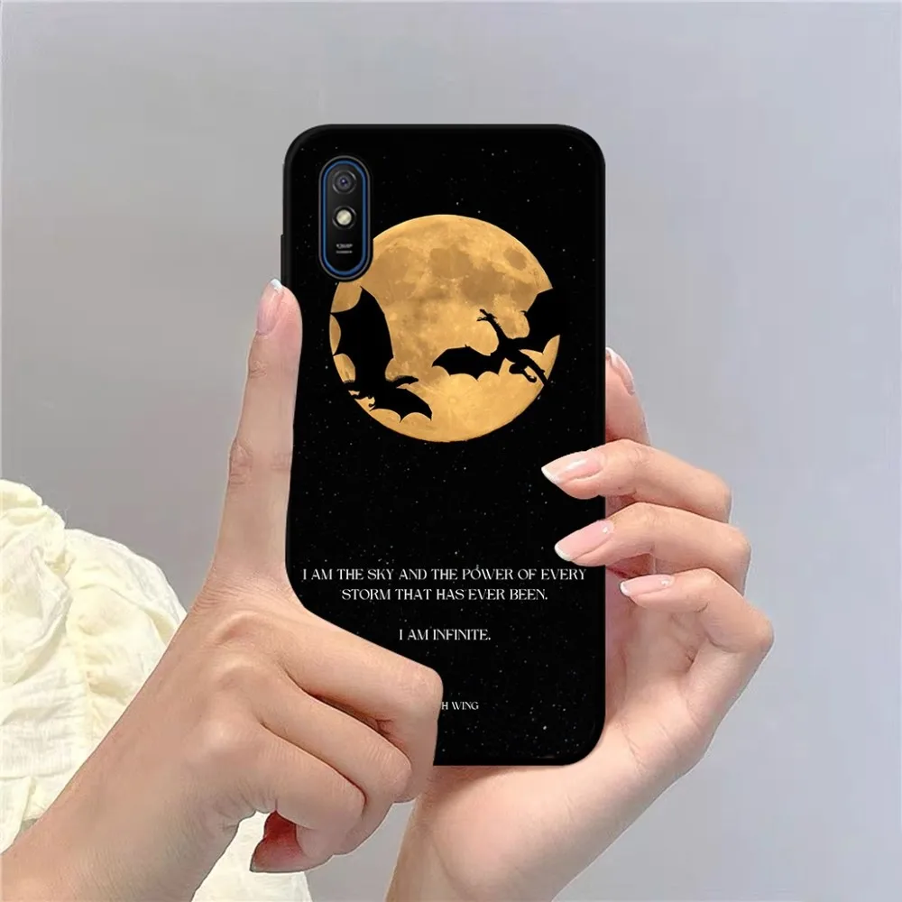 F-Fourth W-Wing Dragon Phone Case For Redmi 5 6 7 8 9 10 Plus Pro 6 7 8 9 A GO K20 K30 K40 Pro Plus F3 Fundas