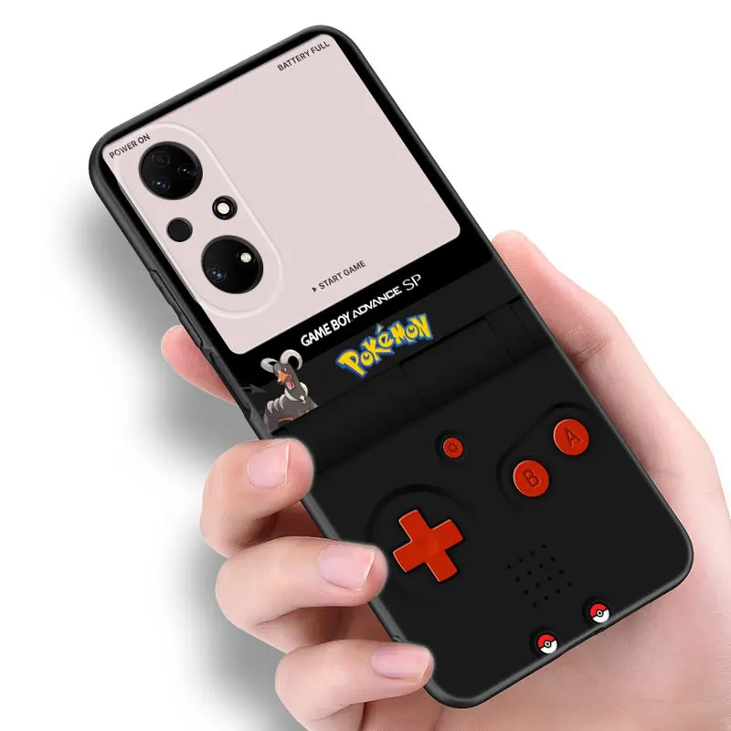 Gameboy Boy Game Phone Case For Huawei Pura 70 Ultra P20 P30 P40 Lite P60 Art P50 Pro P50E P Smart 2018 2019 2020 2021