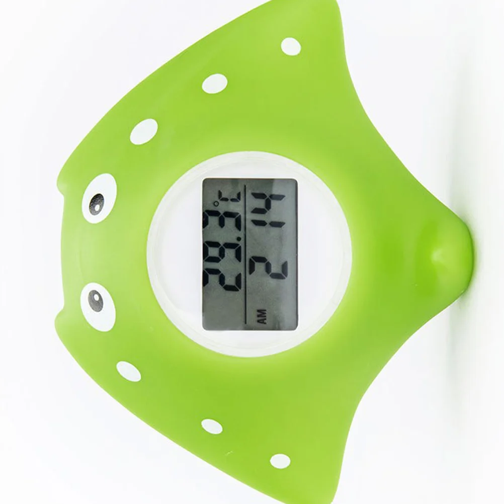 

Baby Water Thermometer Cartoon Style Infant Bath Temperature Monitor Safe Swimming Accessory Electric Thermometer