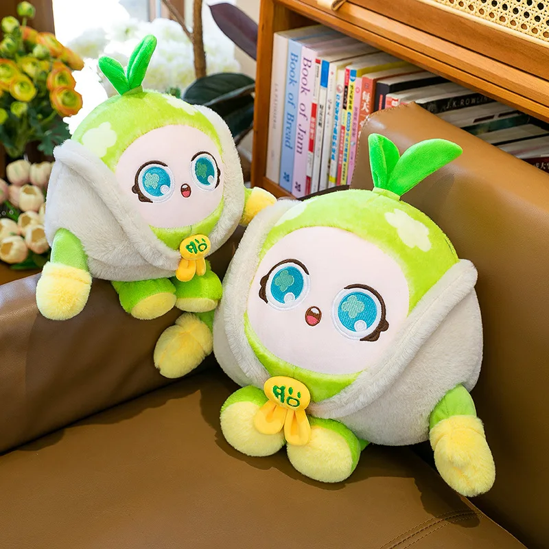 귀여운 플러시 장난감 행복한 견과류 채운 인형 어린이 생일 선물 소프트 봉제 동물 소파 거실 장식용