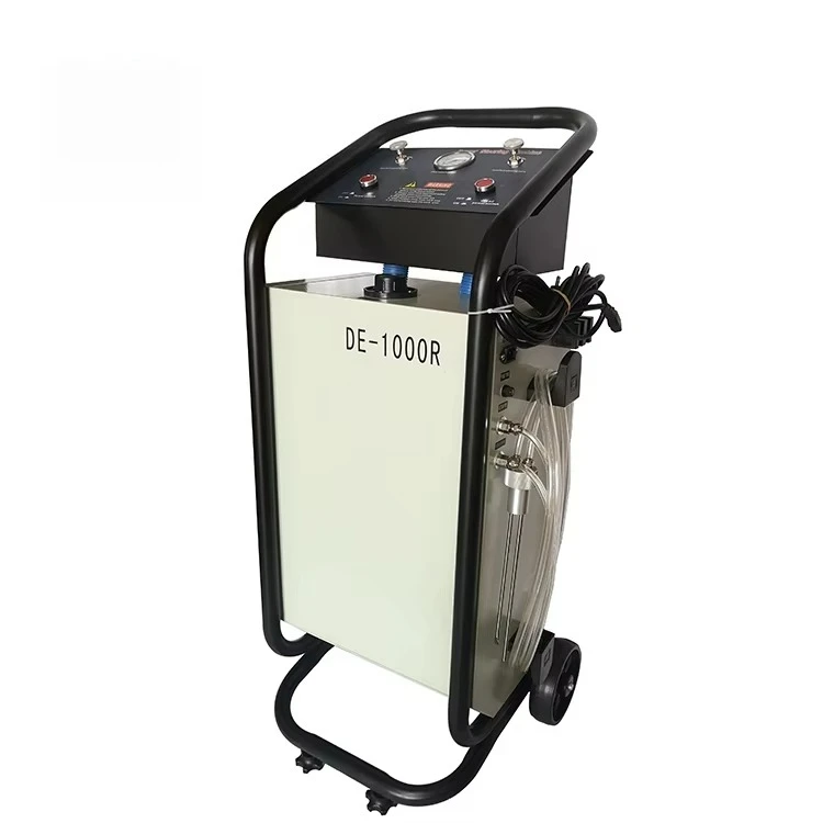 

AC 220V DC 12V Commercial Electric Auto Motor Oil Change Power Steering System Clean Flush Machine