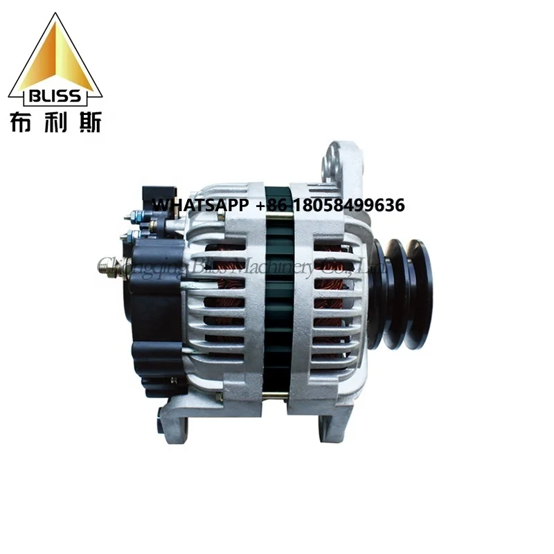 

Submarine 60amp Dc 72v Alternator with Pulley 5kw Alternator 72v Alternator