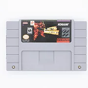 Cartucho de juego Metal Warriors para videojuego snes ntsc pal