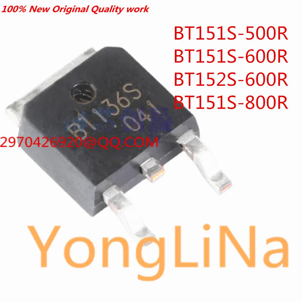 100% New Schottky diodes TO-252 BT151S-500R  BT151S-600R  BT152S-600R  BT151S-800R