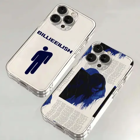Hit Me Hard and Soft B-BillieS Phone Case For iPhone 17 16 15 11 12 14 13 Pro Max Mini X XS XR 7 8 Plus SE4 16E Air Soft Cover