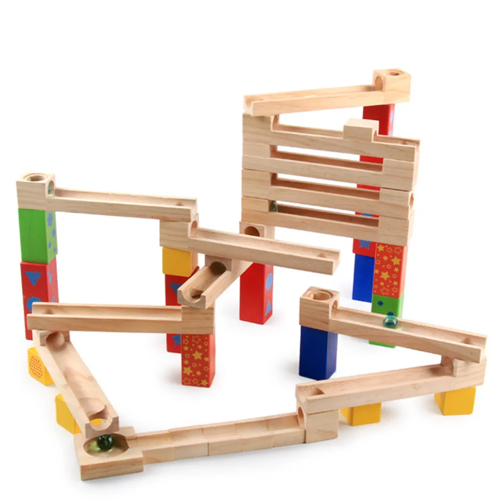 1Pcs Children Wooden Balance Blocks Safe Smooth Design Stimulate Visual Development Develop Hand Muscle Endurance Educational