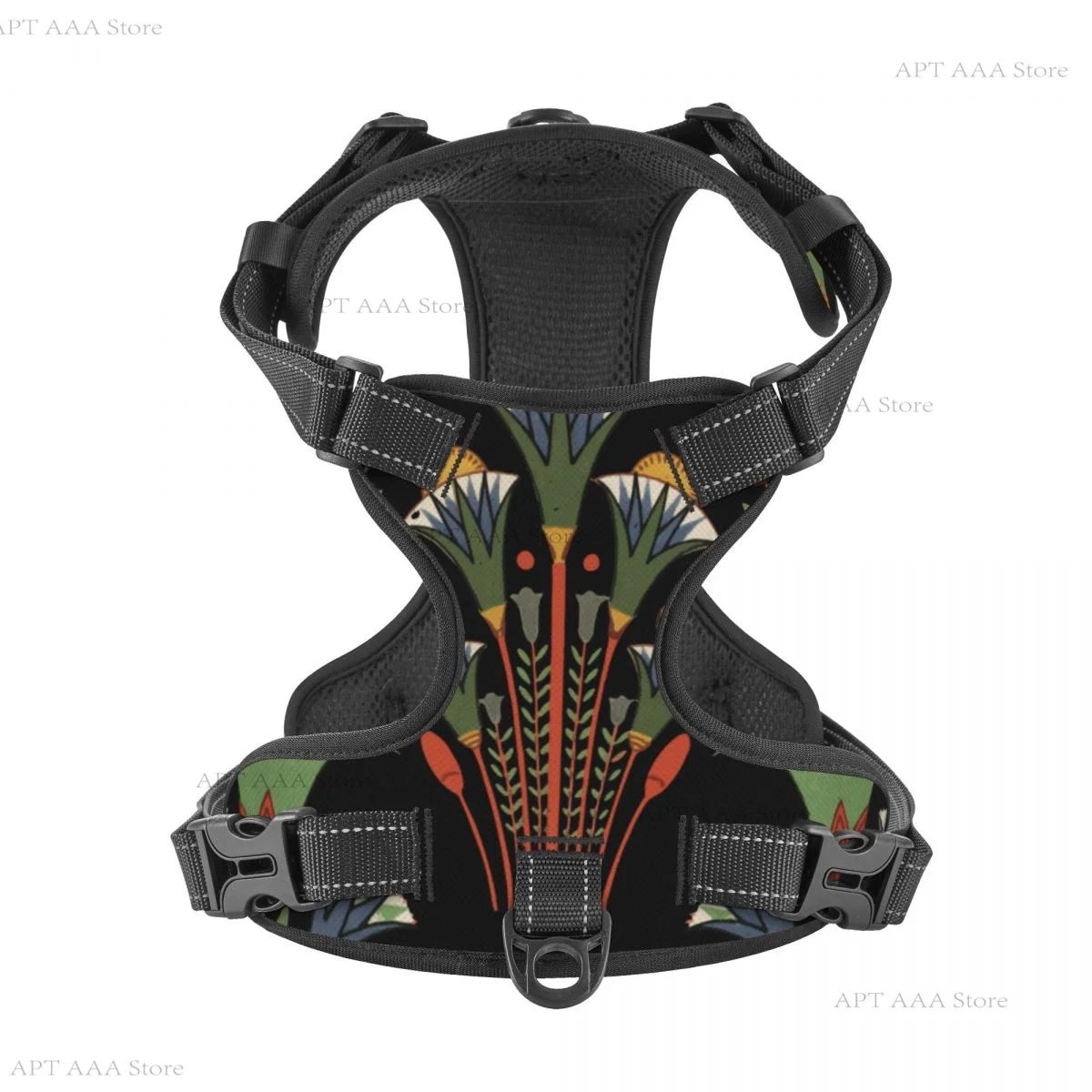 

Ancient Egyptian Paper Style Pet Harness Small Medium Large Reflection Split Dog Fashion Outdoor Dropshipping