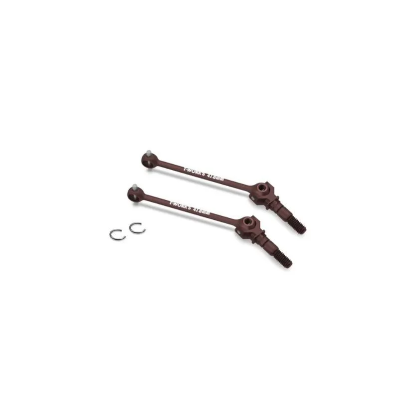

Original C-X426 Steel CVD Set 47.8mm ( For Xray X4'23/24/25/26 ) 2pcs. Use 3.5mm Replacement Cap Rc Tool