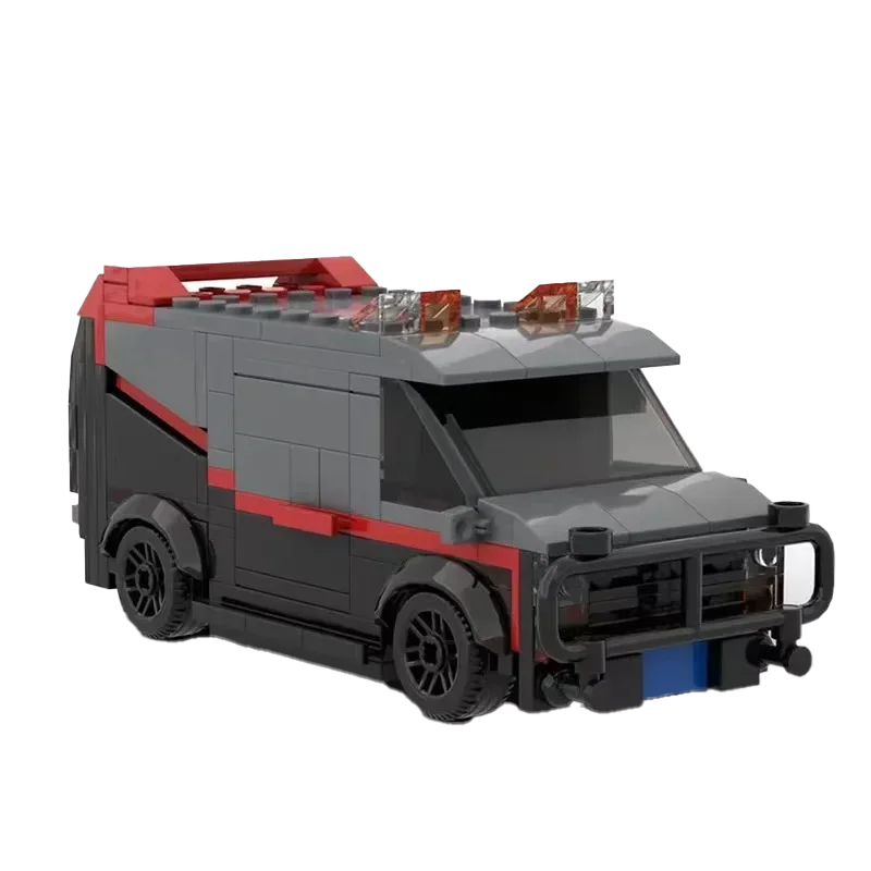 242PCS MOC A-Team Vehicle SWAT Team Car Car Toy modelPolice Department Car Brick Building Set Children ToyGift